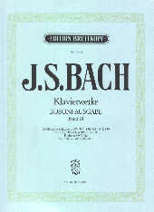Bach Piano Works Book 3 12 Little Preludes Sheet Music Songbook