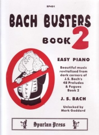 Bach Busters Book 2 Goddard Piano Sheet Music Songbook