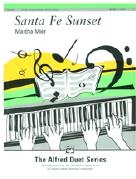 Santa Fe Sunset Mier Piano Duet (ads) Sheet Music Songbook