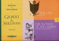 Gilbert & Sullivan Overtures Savoy Operas 5 Duet Sheet Music Songbook