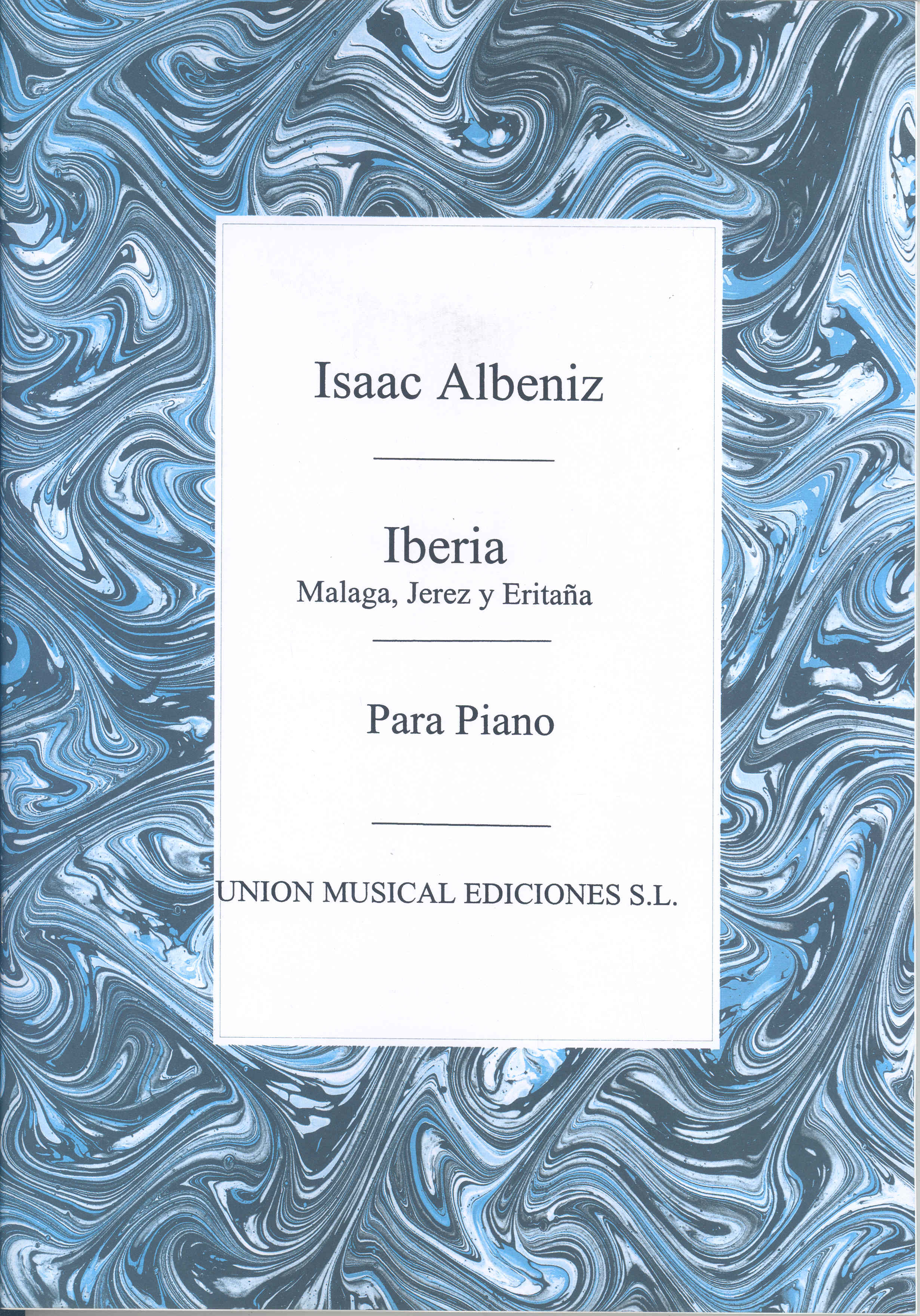Albeniz Iberia Vol 4 Piano Sheet Music Songbook