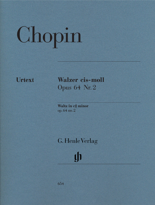 Chopin Waltz Op64 No 2 Cmin Piano Sheet Music Songbook