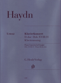 Haydn Concerto Dmaj (2 Pno/4 Hnd) Hob:xv111:11 Sheet Music Songbook
