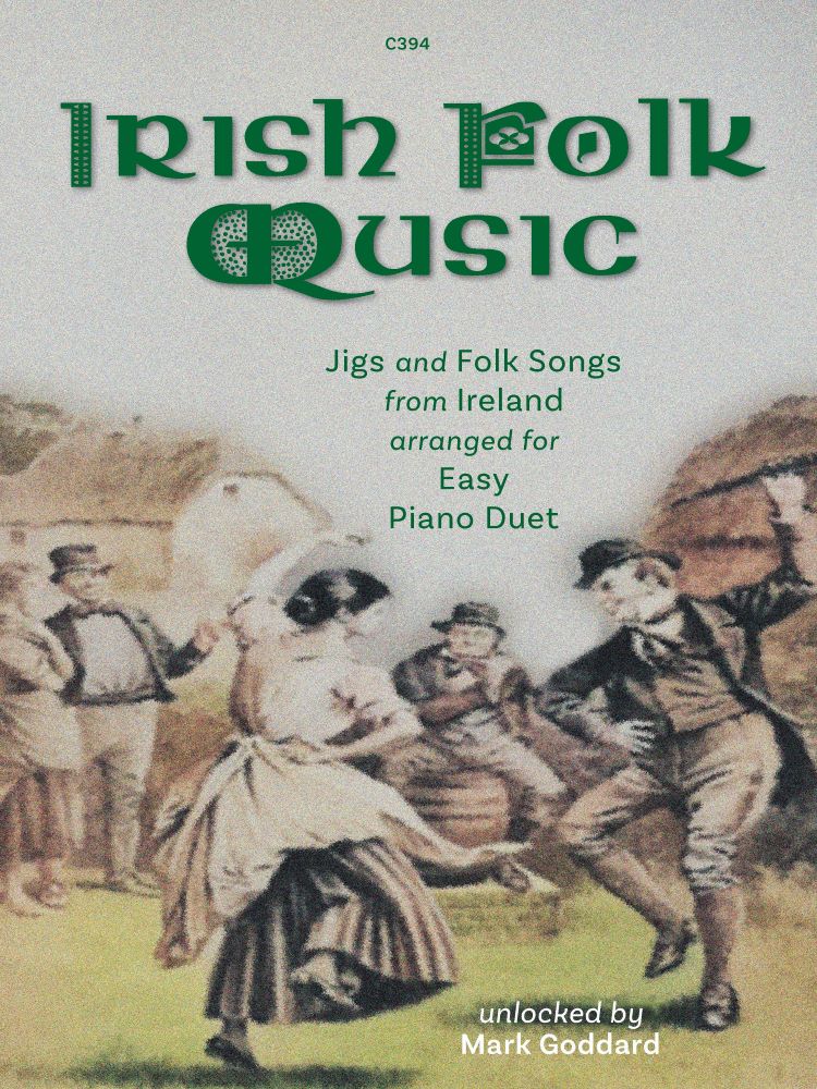 Irish Folk Music Goddard Piano Duet Folk Heritage Sheet Music Songbook