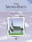 Simply Sacred Duets 1 Piano Sheet Music Songbook