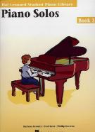 Hal Leonard Student Piano Solos Book 3 Sheet Music Songbook