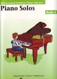 Hal Leonard Student Piano Solos Book 4 Sheet Music Songbook
