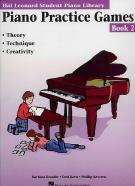 Hal Leonard Student Piano Practice Games Book 2 Sheet Music Songbook