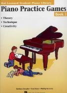 Hal Leonard Student Piano Practice Games Book 3 Sheet Music Songbook