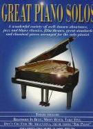 Great Piano Solos Blue Book Sheet Music Songbook