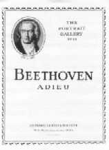 Beethoven Adieu (portrait Ser 53) Sheet Music Songbook