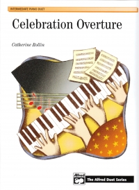 Celebration Overture Rollin Piano Duet Sheet Music Songbook