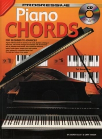 Progressive Piano Chords Book & Cd Sheet Music Songbook