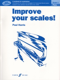 Improve Your Scales Piano Grade 1 Harris Sheet Music Songbook
