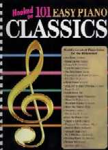 Hooked On 101 Easy Piano Classics Sheet Music Songbook