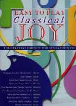 Easy To Play Classical Joy Piano Sheet Music Songbook