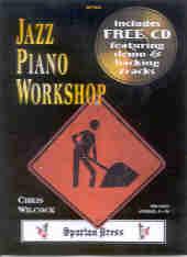 Jazz Piano Workshop Wilcock Book & Cd Sheet Music Songbook