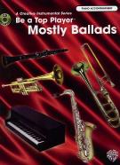 Be A Top Player Mostly Ballads Piano Acc Book & Cd Sheet Music Songbook