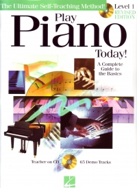 Play Piano Today Level 1 Book & Cd Sheet Music Songbook