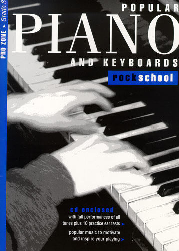 Rockschool Popular Piano Grade 8 Pro Zone Sheet Music Songbook