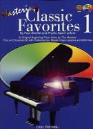 Mastering Classic Favourites 1 Book/audio Sheet Music Songbook