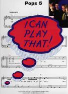 I Can Play That Pops 5 Piano Sheet Music Songbook