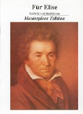 Beethoven Fur Elise Masterpiece Edition Piano Sheet Music Songbook