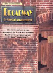 Broadway By Special Arrangement Piano Accomp Sheet Music Songbook