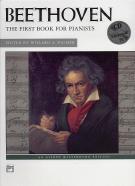 Beethoven First Book For Pianists Palmer Book & Cd Sheet Music Songbook