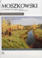 Moszkowski 20 Short Studies Op91 Hinson Piano Sheet Music Songbook