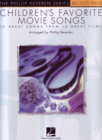 Childrens Favourite Movie Songs Big Note Piano Sheet Music Songbook