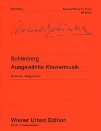 Schoenberg Selected Piano Works Sheet Music Songbook