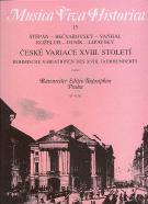Bohemian Variations Of The 18th Century Piano Sheet Music Songbook