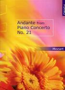 Mozart Andante From Piano Concerto No 21 Sheet Music Songbook