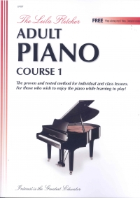 Leila Fletcher Adult Piano Course 1 Sheet Music Songbook