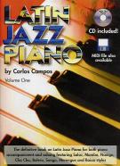 Latin Jazz Piano Vol 1 Campos Book & Cd Sheet Music Songbook