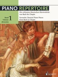 Piano Repertoire Favourite Classical Pieces Book 1 Sheet Music Songbook