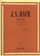 Bach Inventions (3-part) Sinfonias Pestalozza Sheet Music Songbook