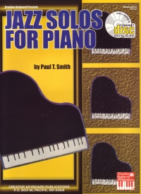 Jazz Solos For Piano Smith Book & Cd Sheet Music Songbook