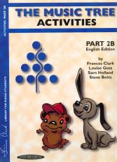 Music Tree Activities Part 2b English Ed Piano Sheet Music Songbook