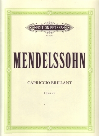 Mendelssohn Capriccio Brillante Op22 ( 2 Copies ) Sheet Music Songbook
