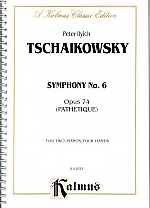 Tchaikovsky Symphony No 6 Bmin Op74 Pathetique Sheet Music Songbook