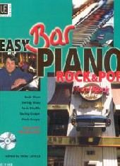 Easy Bar Piano Rock & Pop Cornick Book & Cd Piano Sheet Music Songbook