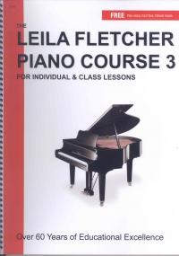 Leila Fletcher Piano Course Book 3 Sheet Music Songbook