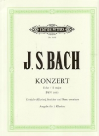 Bach Concerto No 2 E Bwv1053 Sheet Music Songbook