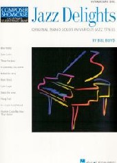 Jazz Delights Boyd Composer Showcase Hlspl Piano Sheet Music Songbook