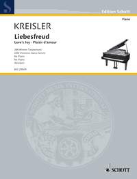 Kreisler Liebesfrud Rachmaninoff Piano Sheet Music Songbook