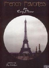 French Favourites Easy Piano/vocal Sheet Music Songbook