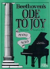 Beethoven Ode To Joy Robbins Piano Sheet Music Songbook