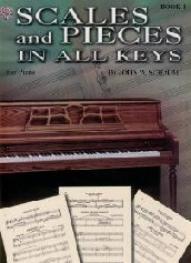 Schaum Scales & Pieces In All Keys Book 1 Piano Sheet Music Songbook